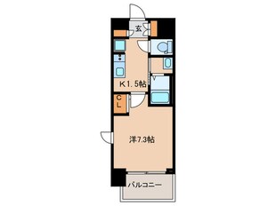 ｴｽﾃﾑｺｰﾄ名古屋栄ﾌﾟﾚｼｬｽの物件間取画像